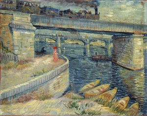 Broene i Asnières, 1887. av Vincent van Gogh