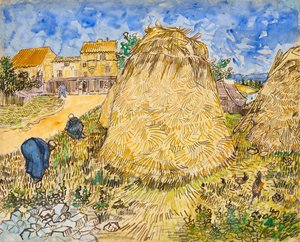 hvetestabler av Vincent van Gogh