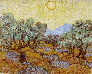 Oliventrær av Vincent van Gogh