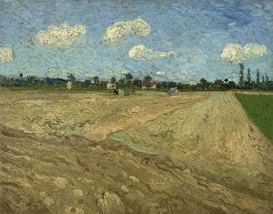 Pløyde åkre «Furene» av Vincent van Gogh