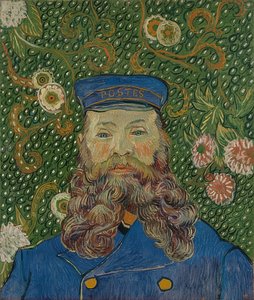 Portrett av Joseph Roulin. 1889 av Vincent van Gogh