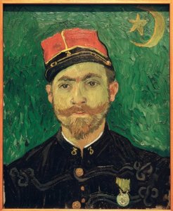 Portrett av Milliet av Vincent van Gogh