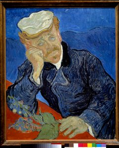 Portrett av doktor Paul Gachet (1828-1909) Maleri av Vincent van Gogh (1853-1890) 1890 Søn. 0,68x0,57 m Paris, musee d