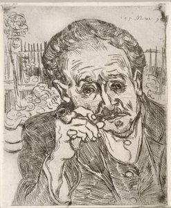 Portrett av dr. Gachet (Auvers-sur-Oise) av Vincent van Gogh