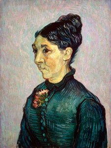 Portrett av Madame Jeanne Lafuye Trabuc, 1889. av Vincent van Gogh