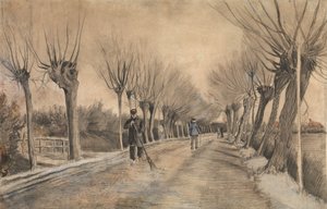 Veien i Etten, 1881. av Vincent van Gogh