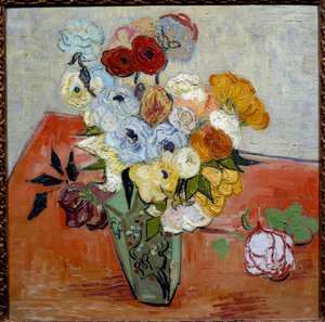 Roser og anemoner av Vincent van Gogh