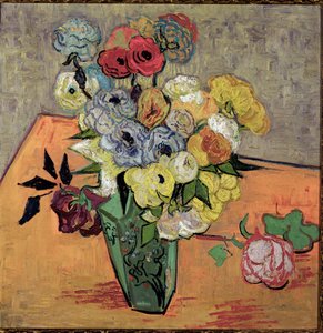 Roser og anemoner av Vincent van Gogh