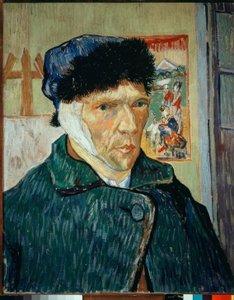 Selvportrett med bandasjert øre av Vincent van Gogh