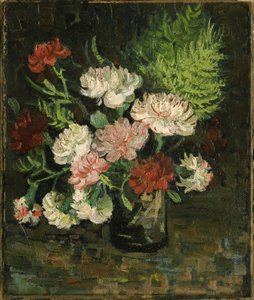 Stilleben med nelliker, 1886 av Vincent van Gogh