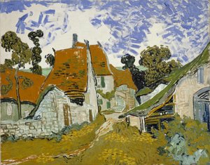 Gaten i Auvers-sur-Oise av Vincent van Gogh