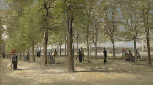 Terrasse i Luxembourghagen av Vincent van Gogh