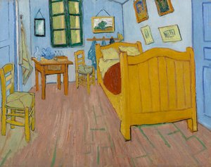 Soverommet av Vincent van Gogh