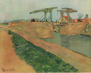 The Drawbridge, mars 1888, 1947. av Vincent van Gogh