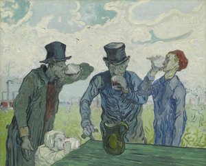 The Drinkers, 1890 av Vincent van Gogh