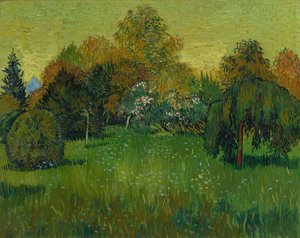 Poetens hage, 1888. av Vincent van Gogh