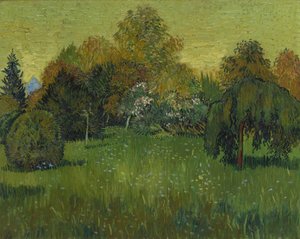 Poetens hage, 1888 av Vincent van Gogh