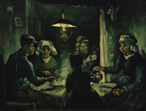 Potetspiserne av Vincent van Gogh