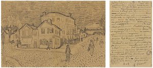 Det gule huset gaten, brev til Theo fra Arles, lørdag 29. september 1888 av Vincent van Gogh
