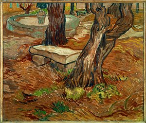 Benken til Saint-Remy av Vincent van Gogh