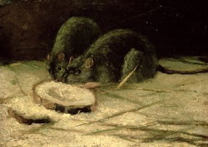 To rotter, ca. 1884 av Vincent van Gogh