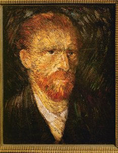 Van Gogh, selvportrett, ca. 1887 (olje på lerret) av Vincent van Gogh