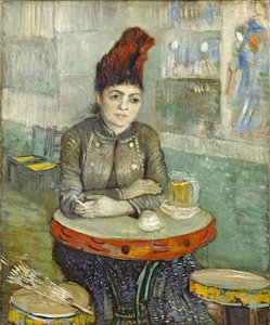 Kvinne i "Cafe Tambourin" av Vincent van Gogh