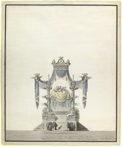 Katafal for keiserinne Katarina den store 1729-1796, 1796