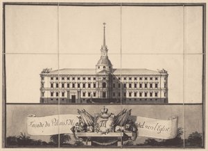 Saint Michaels Castle i Saint Petersburg, 1797