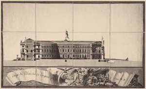 Saint Michaels Castle i Saint Petersburg, 1797