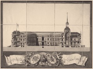 Saint Michaels Castle i Saint Petersburg, 1797