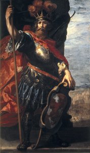 Portrett av Athaulf, kongen av vestgotene av Vincenzo Carducci