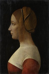 Portrett av en ung dame, ca. 1490.