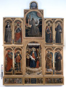 Grazie-polyptyken av Vincenzo Foppa