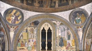 Miraklet til Saint Peter Martyr av Vincenzo Foppa