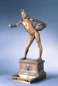 vannbærer, av Vincenzo Gemito (1852-1929), bronse, 25 cm