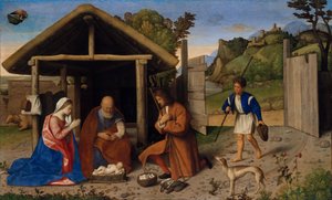 Hyrdenes tilbedelse, sannsynligvis etter 1520.