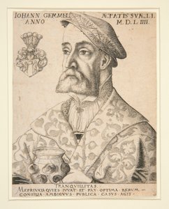 Portrett av Joannes Gemmel av Virgil Solis