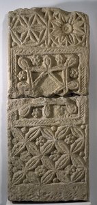 Visigotisk gravstein, 500-600-tallet
