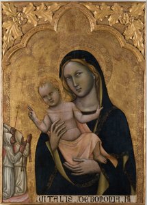 Virgin of the Flagellants, ca 1350.