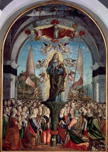 Glorifisering av St. Ursula og hennes følgesvenner av Vittore Carpaccio