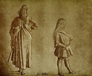Ungdom og gutt av Vittore Carpaccio