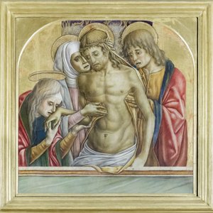 Pietà, Ricci familiekapell (olje på lerret)