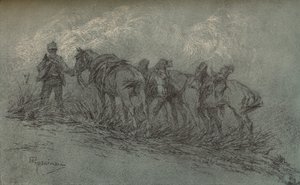 Kritstudie av Vittorio Guaccimanni, c1900 av Vittorio Guaccimanni