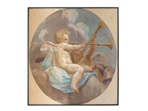 Fresker av engler, opprinnelig fra St. Augustinus kirke
