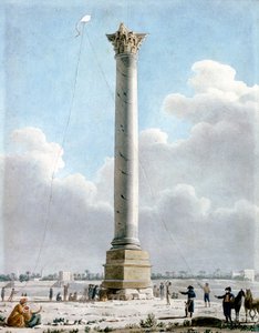 Pompeys-søylen, Alexandria 1798, 1798