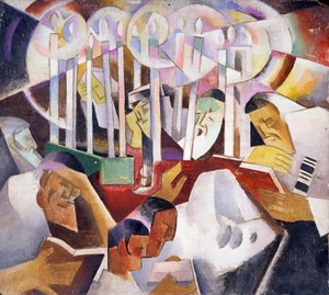 Stearinlys og figurer av Daniel Vladimir Baranoff Rossine