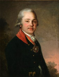 Portrett av Alexander Dmitrievich Arseniev, 1796-1797 av Vladimir Lukich Borovikovsky