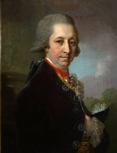 Portrett av Ivan Mikhailovich Yakovlev, 1800 av Vladimir Lukich Borovikovsky