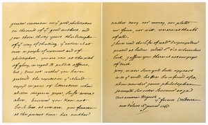 Brev fra Francois Marie Arouet de Voltaire til George Keat, 16. januar 1760. av Voltaire